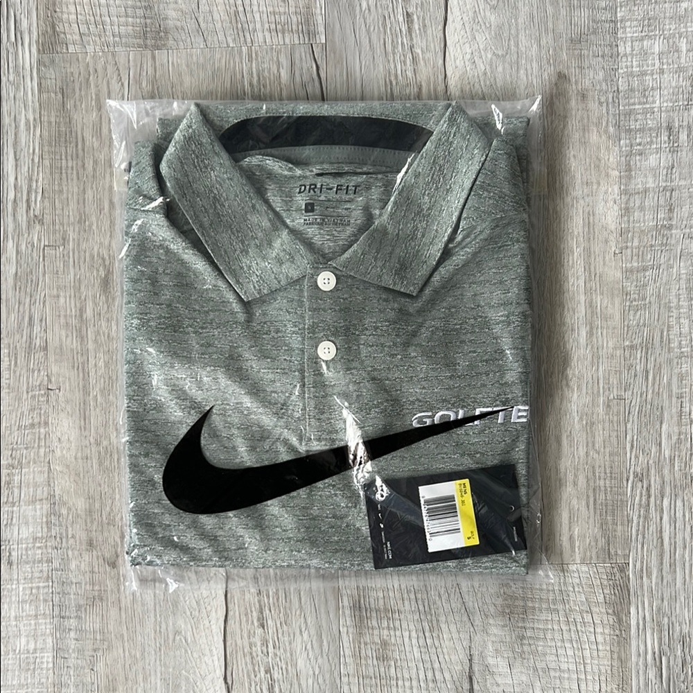 NWT Nike Golf Gray Polo